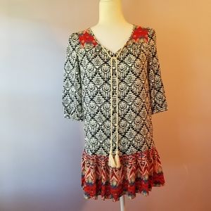 Tunic | Boho Dress | THML | Size X-Small